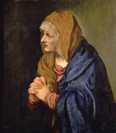The Madonna of Sorrows by Tiziano Vecelli